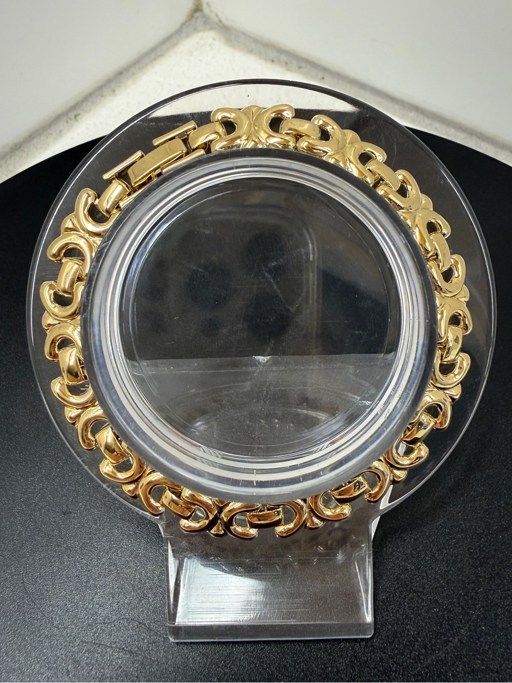 Gold Decorative Round Accent Dish - Home Accents